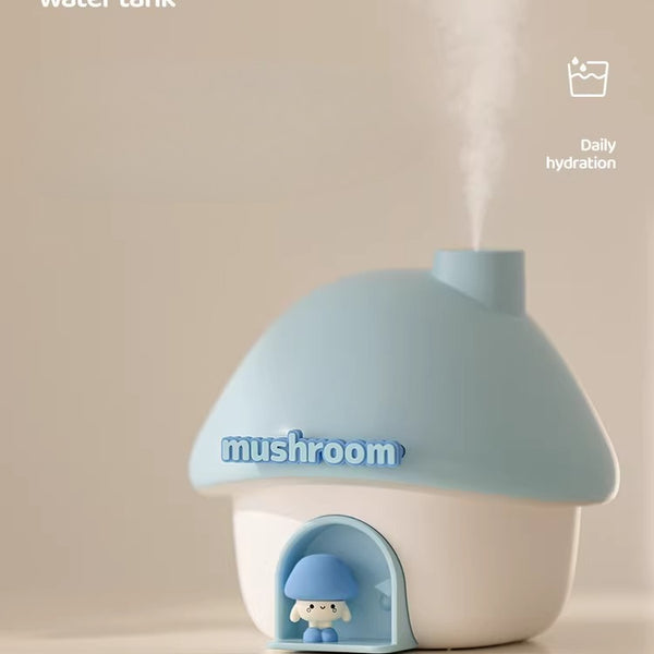 Mushroom House Humidifier and Sunset Night Light