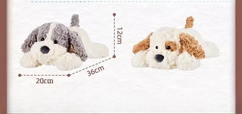 Soft Lying Puppy Plush Toy