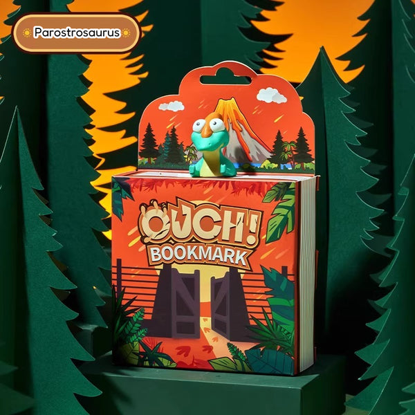 3D Cretaceous Dinosaur Bookmark