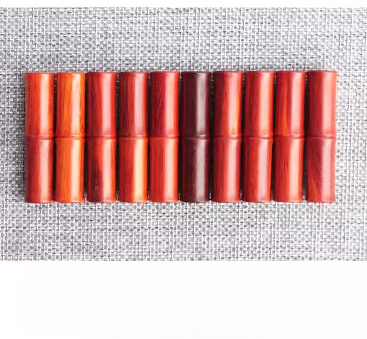 Sandalwood Secret Message Scroll Necklace