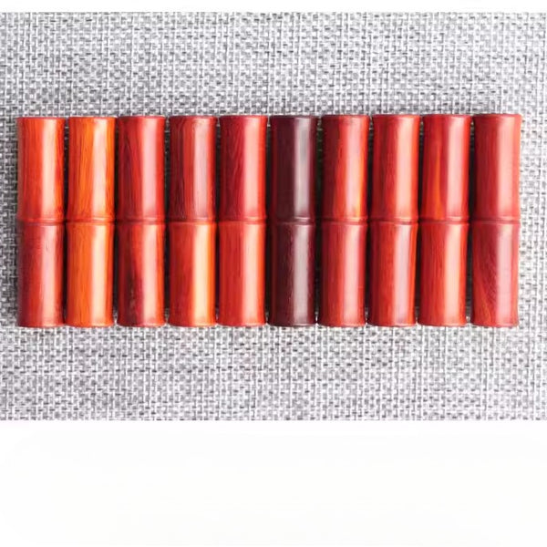 Sandalwood Secret Message Scroll Necklace