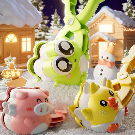 Animal Shape Snow and Sand Mold Clips - 3 Piece Set