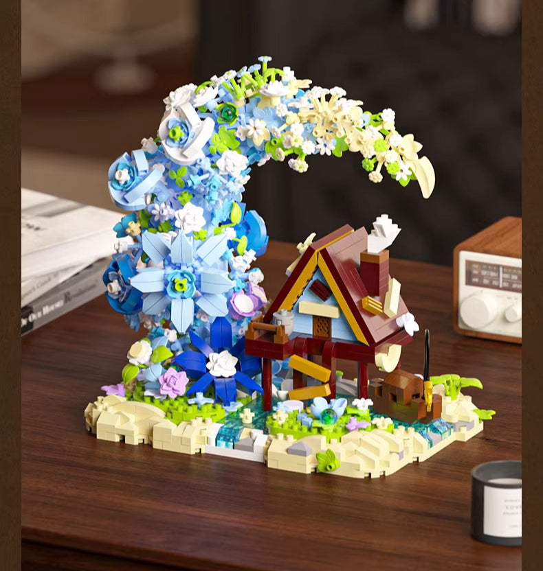 Moon Flower Treehouse Model Kit