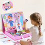 Magnetic Portable Dress-Up Activity Box