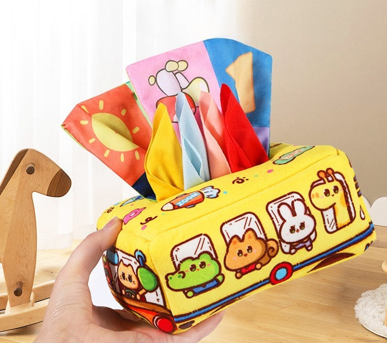Baby Soft Fabric Pulling Toy Box