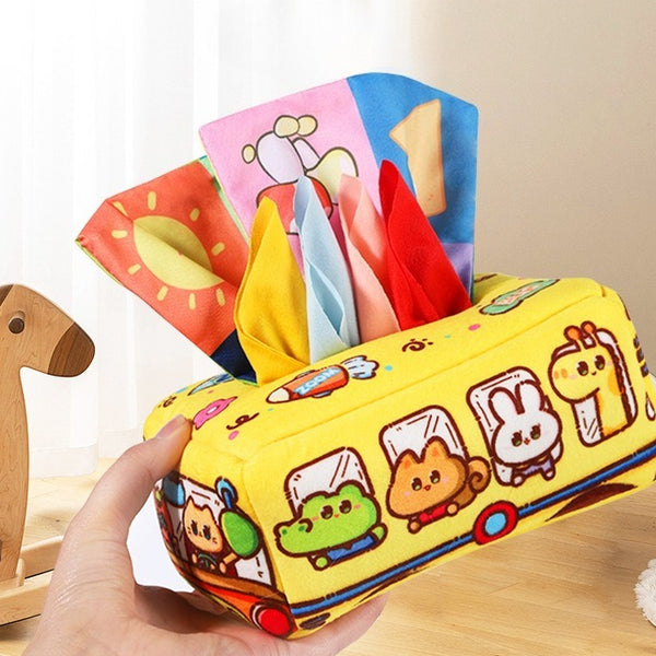 Baby Soft Fabric Pulling Toy Box