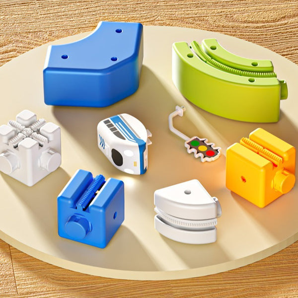 90-Piece Electric Levitation Gear Track Train Set
