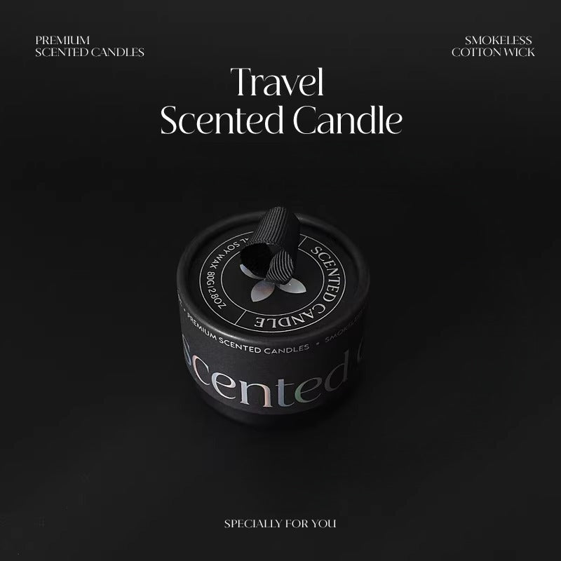 Portable Scented Tin Candle