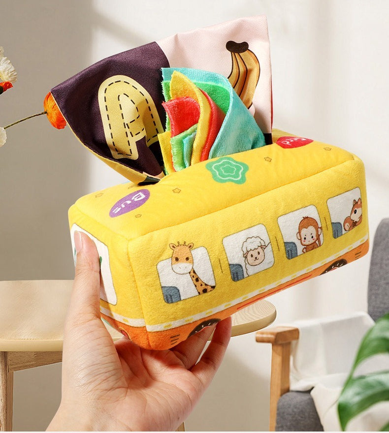 Baby Soft Fabric Pulling Toy Box