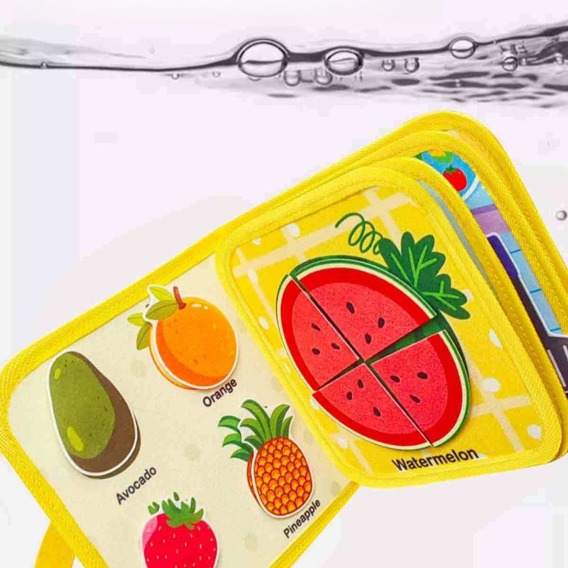 Interactive Fabric Busy Book for Toddlers