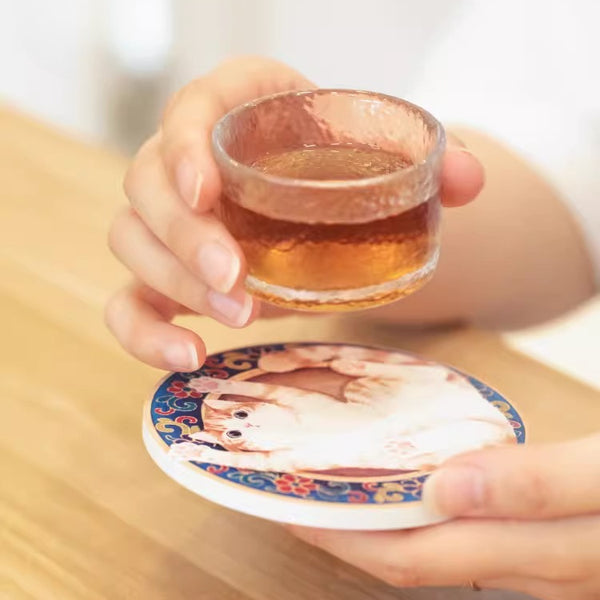 Imperial Palace Cat Diatomite Coaster