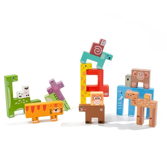Animal Stacking Fun Wooden Block Puzzle Game