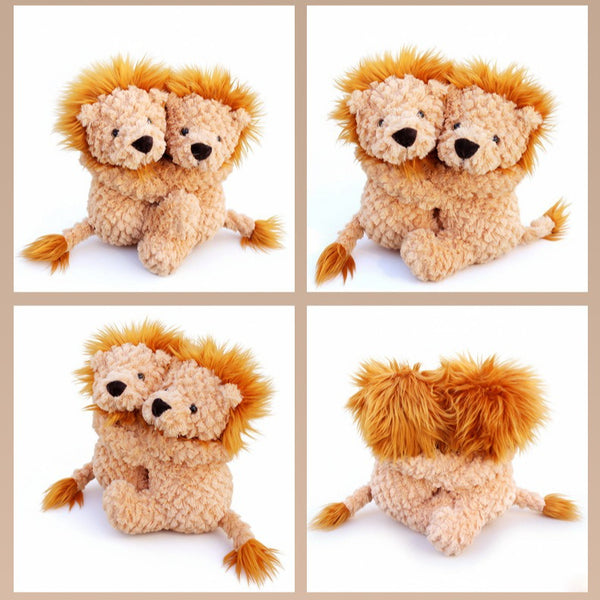 Raina The Hugging Lions – Magnetic Plush Duo