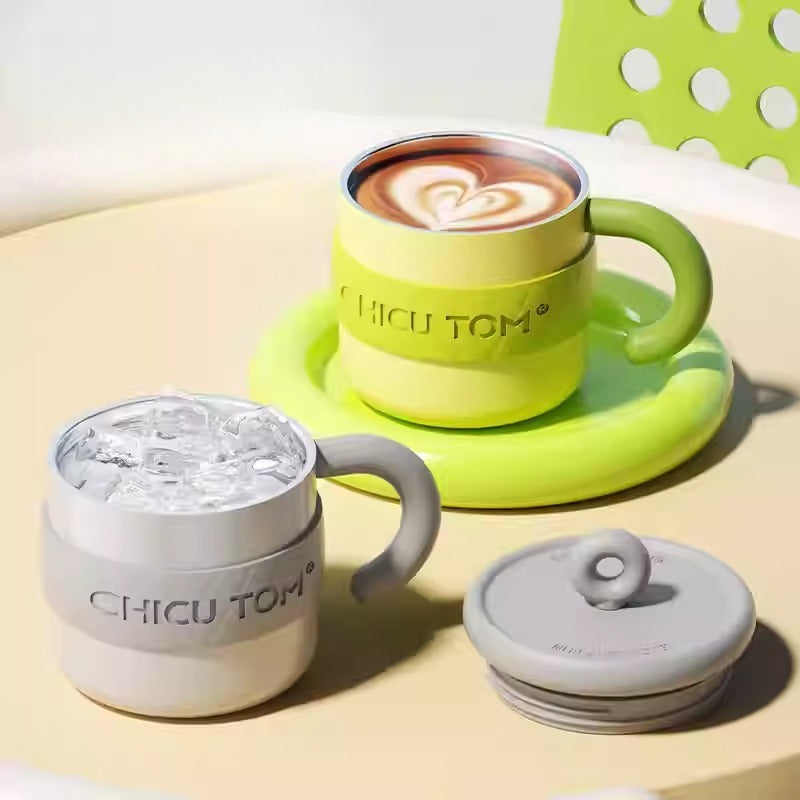 Chunky Insulated Coffee Mug with DIY Decor Kit