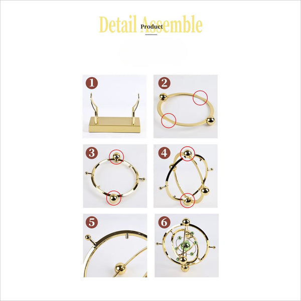 Celestial Kinetic Desk Ornament