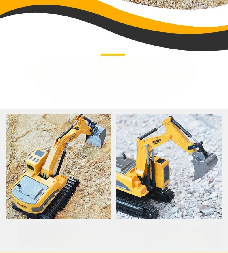 1:24 Scale Remote Control Alloy Excavator