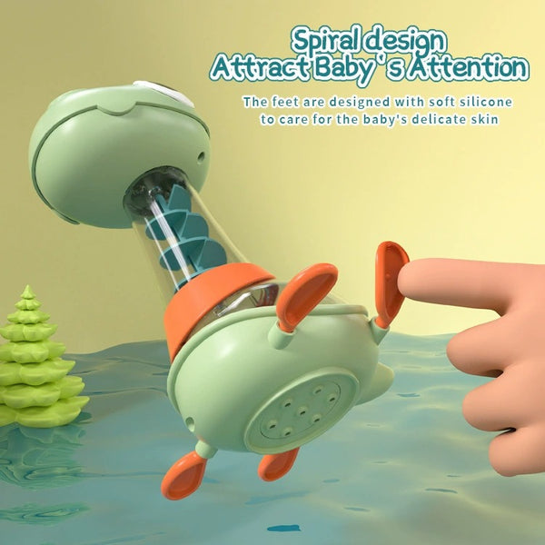 Dinosaur Spiral Water Flow Bath Toy