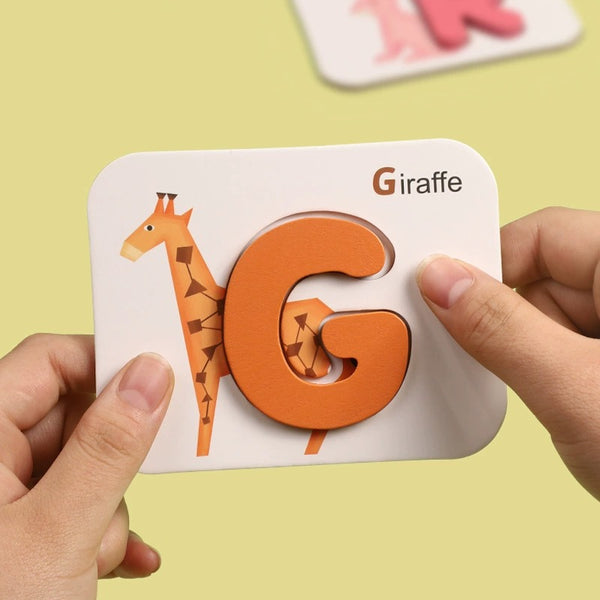Alphabet and Number Matching Puzzle Set