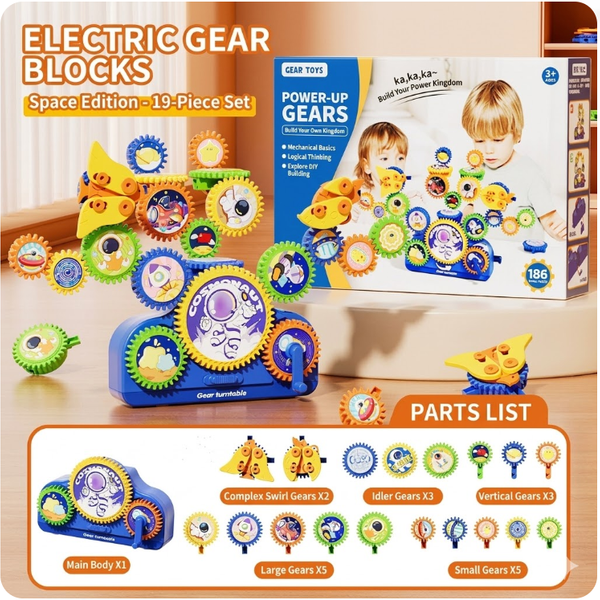 Electric Gear Building Set