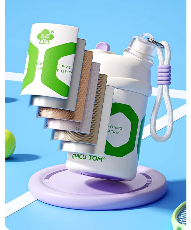 Dual-Sip Insulated Travel Tumbler