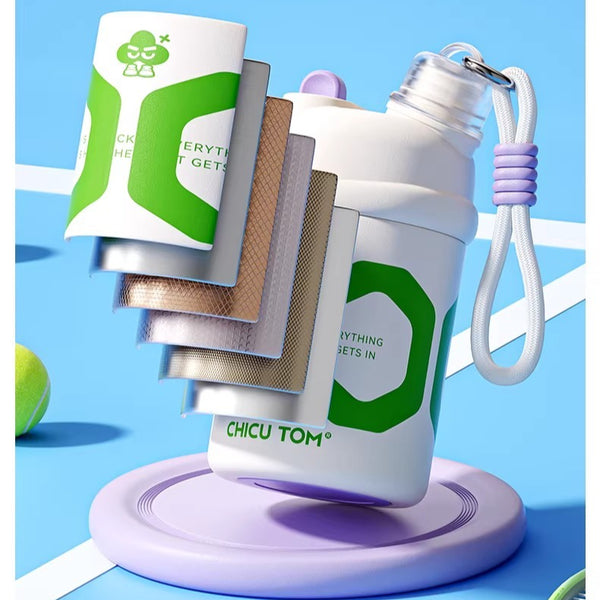 Dual-Sip Insulated Travel Tumbler