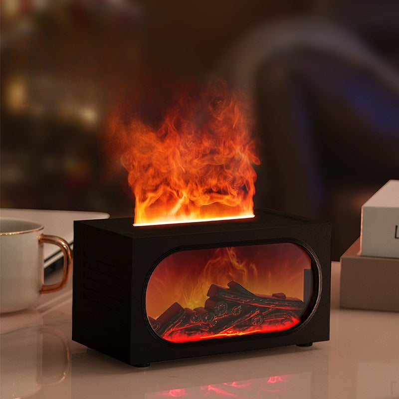 Miniature Fireplace Flame Humidifier