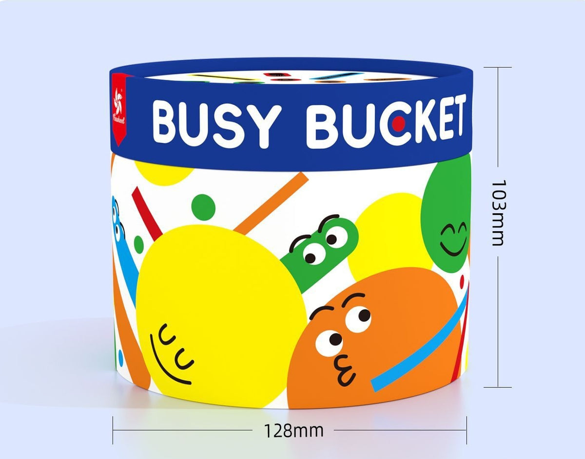 Busy Bucket Wooden Color and Shape Matching Set