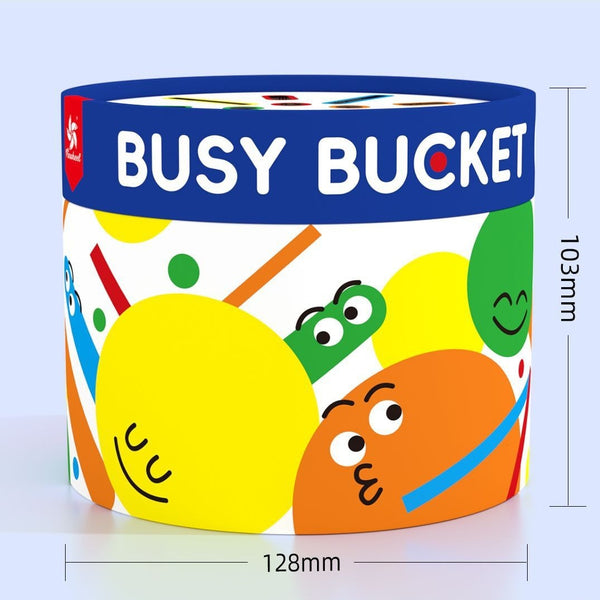 Busy Bucket Wooden Color and Shape Matching Set