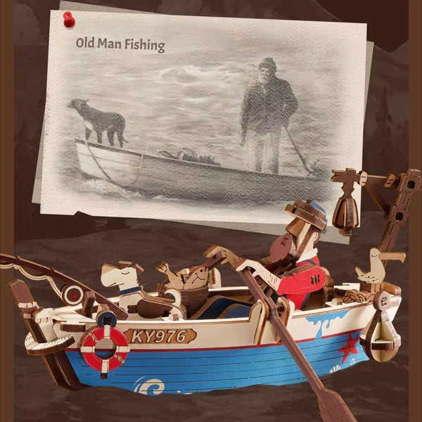 Kinetic Balancing Building Block Ornament