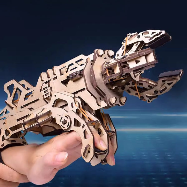 Wearable Mechanical Claw Wooden Model Kit