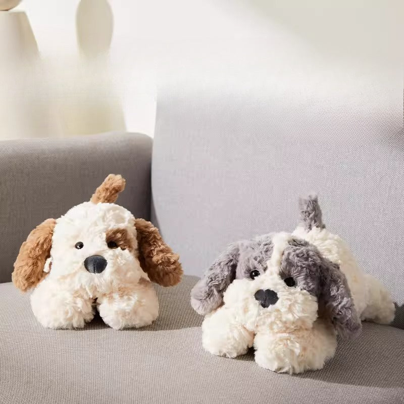 Soft Lying Puppy Plush Toy