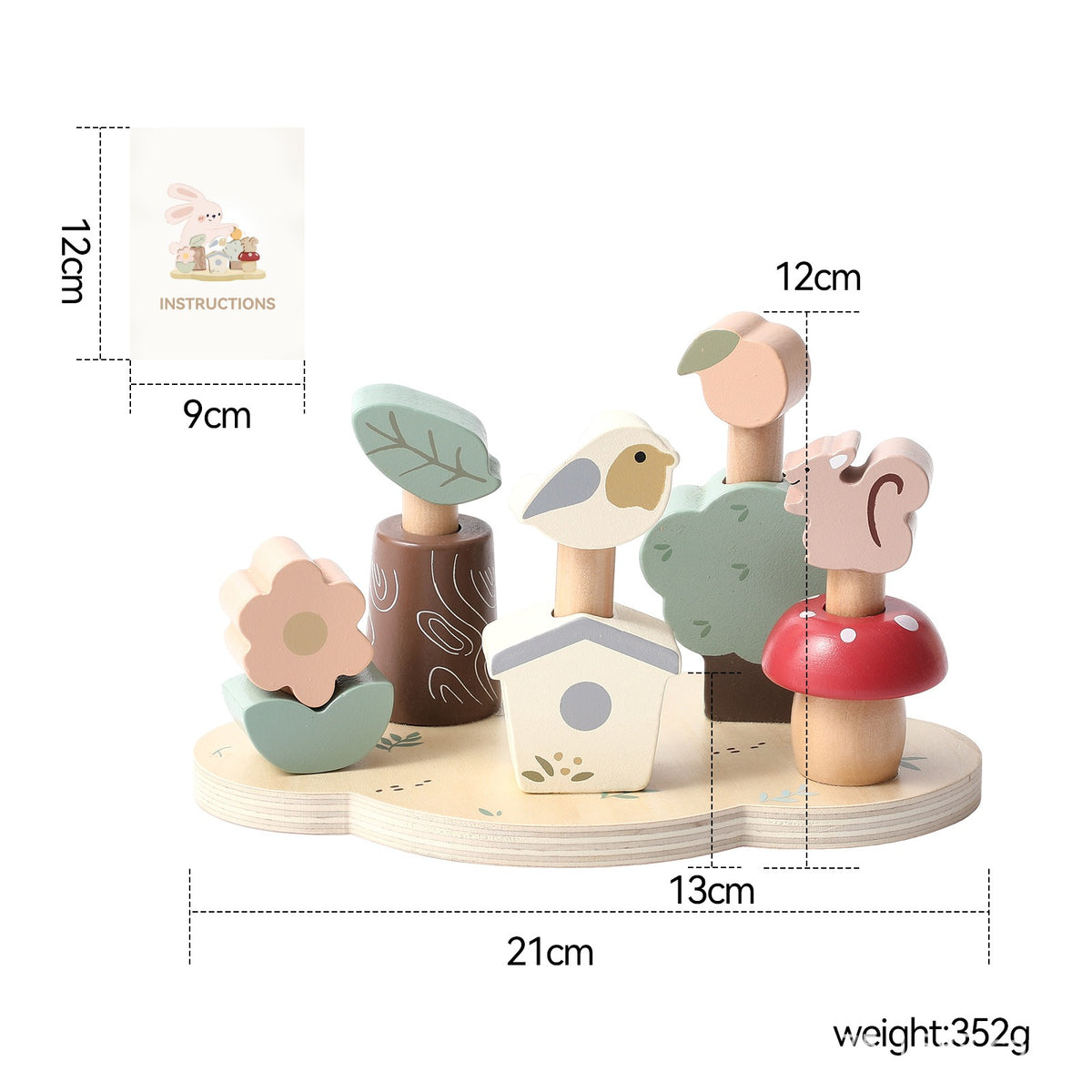 Baby Forest Pop-Up Activity Toy