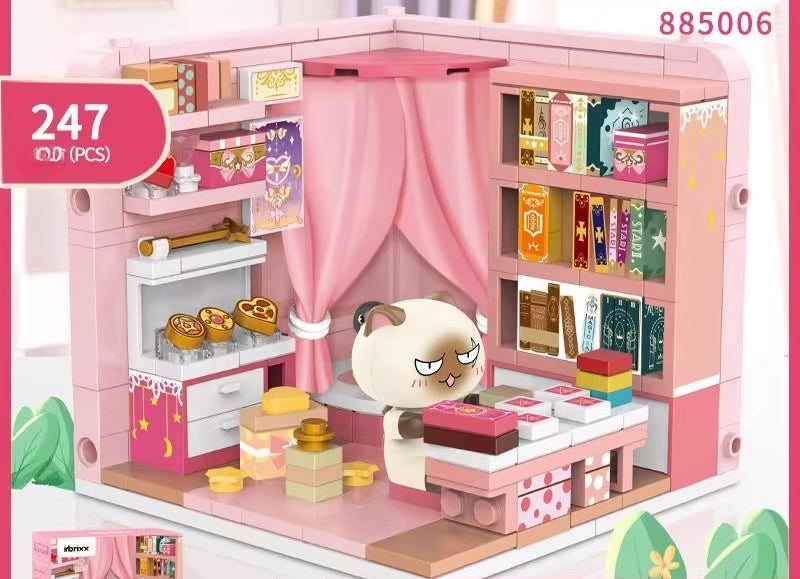 Miniature Cat Room Building Kit