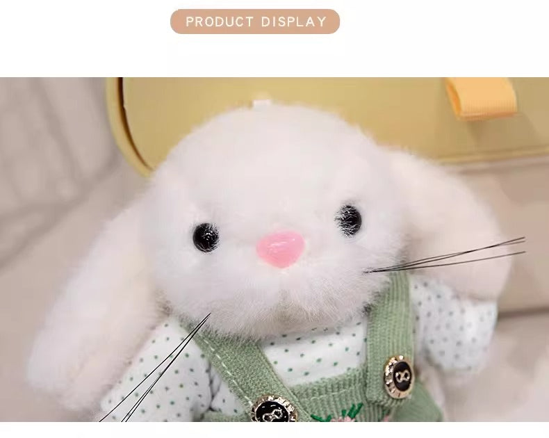Little Gardener Bunny Plush Doll