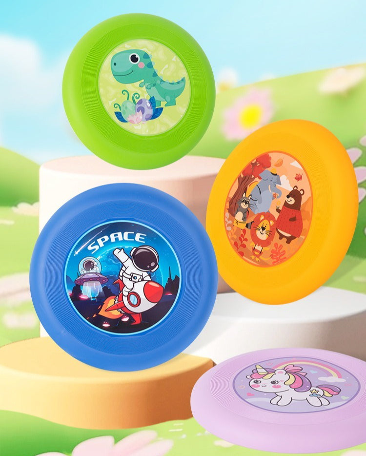 Soft TPR Flying Disc for Outdoor Play - Random Color
