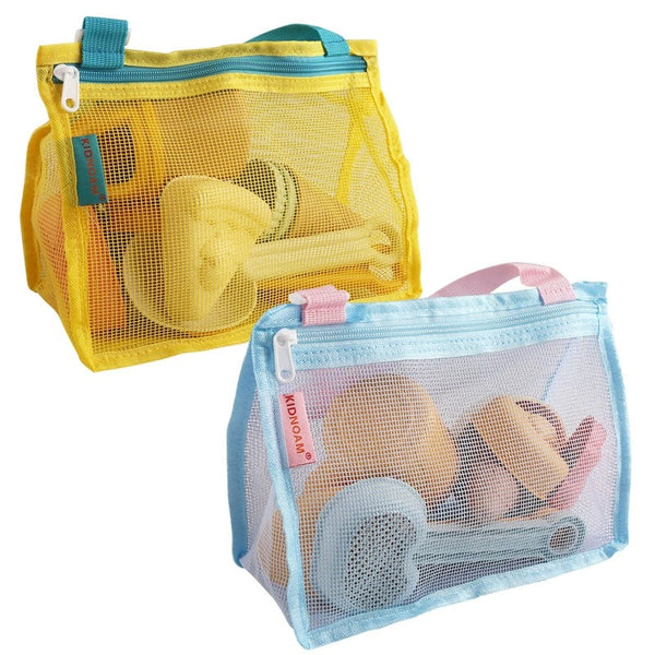 Kids' Wheat Straw Beach Sand Toy Set with Carry Bag