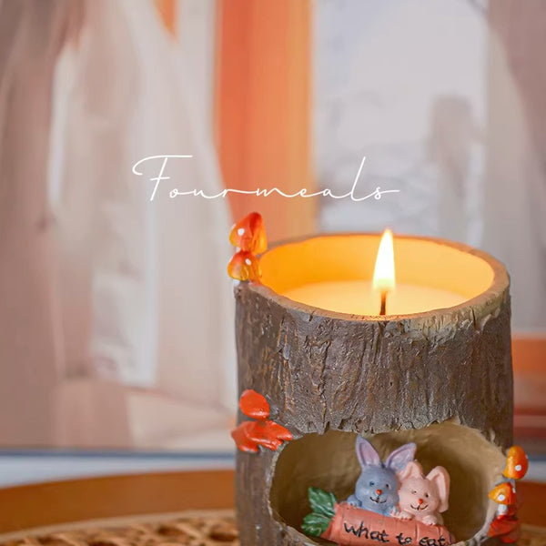 Small Tree Hollow Scented Candle