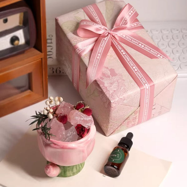 Crystal Stone Aromatherapy Diffuser Set