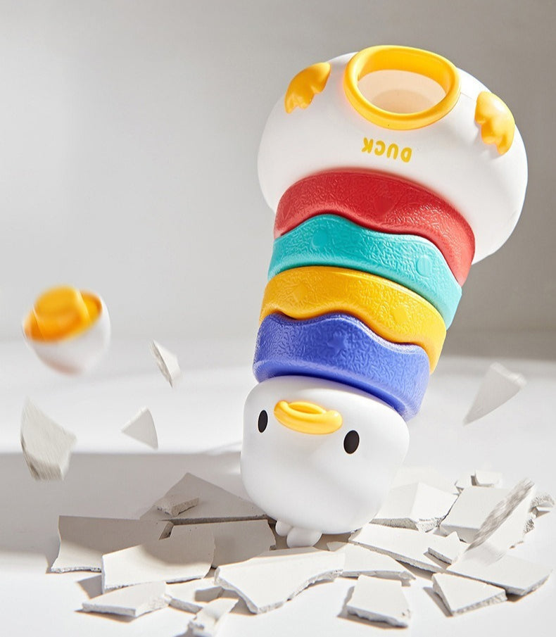 Duck Stacker Tumbler with Shape Matching Eggs