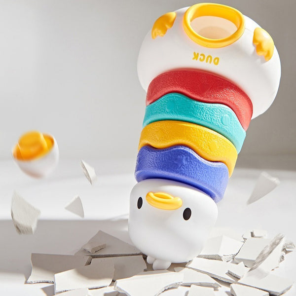 Duck Stacker Tumbler with Shape Matching Eggs