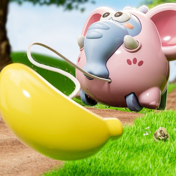 String Pull Elephant Toy