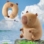 Capybara Plush 2-in-1 Travel Pillow