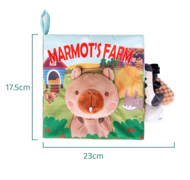 Marmot's Farm Soft Sensory Baby Book