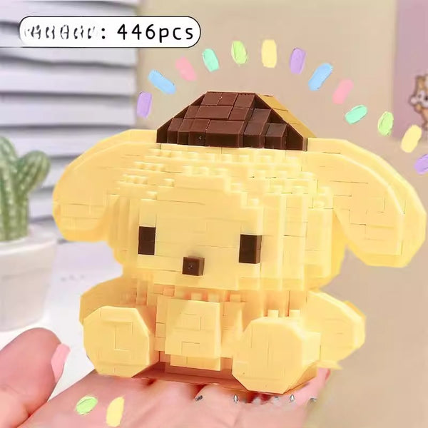 Cute Cartoon Micro Building Block Kit