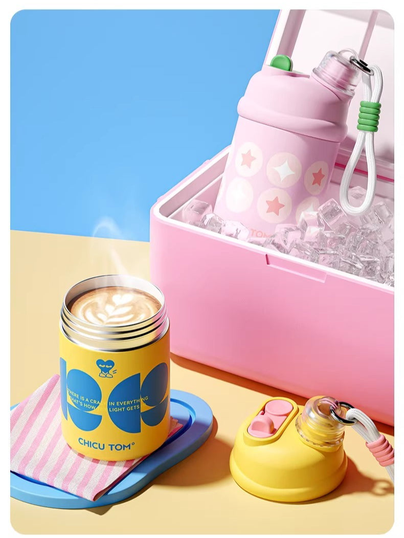Dual-Sip Insulated Travel Tumbler