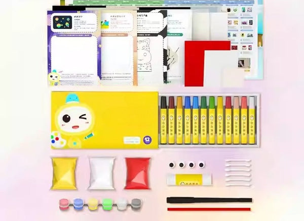 Children's Creative Art and Drawing Set