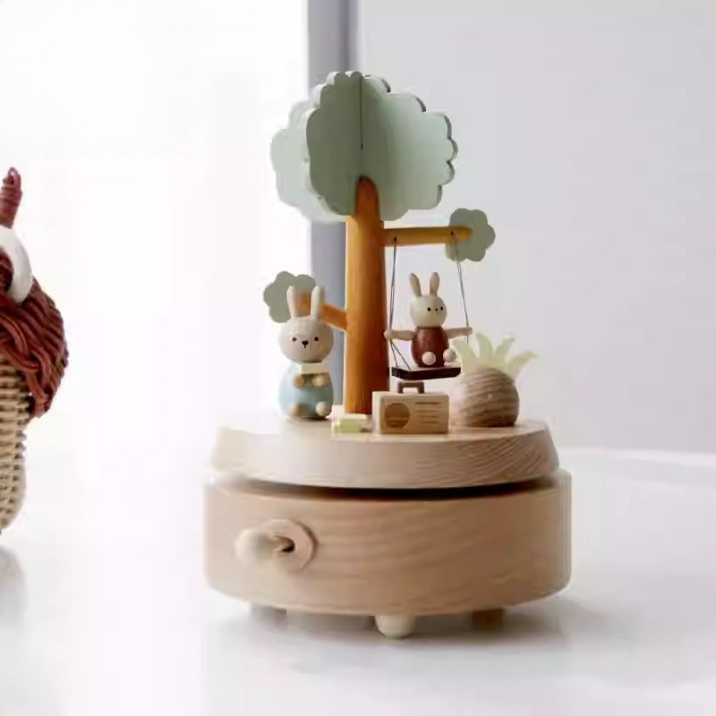 Mechanical Carousel Music Box