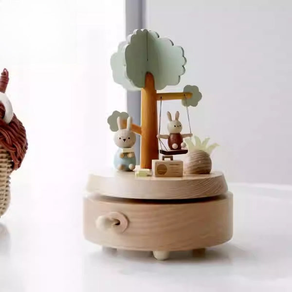 Mechanical Carousel Music Box