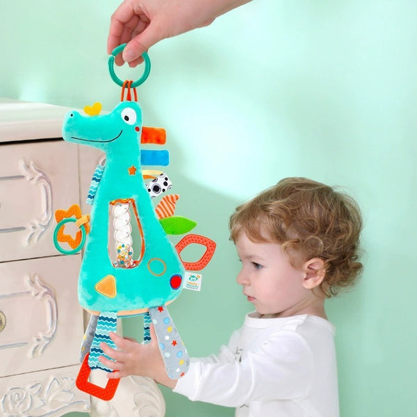 Animal Activity Rattle Plush for Babies
