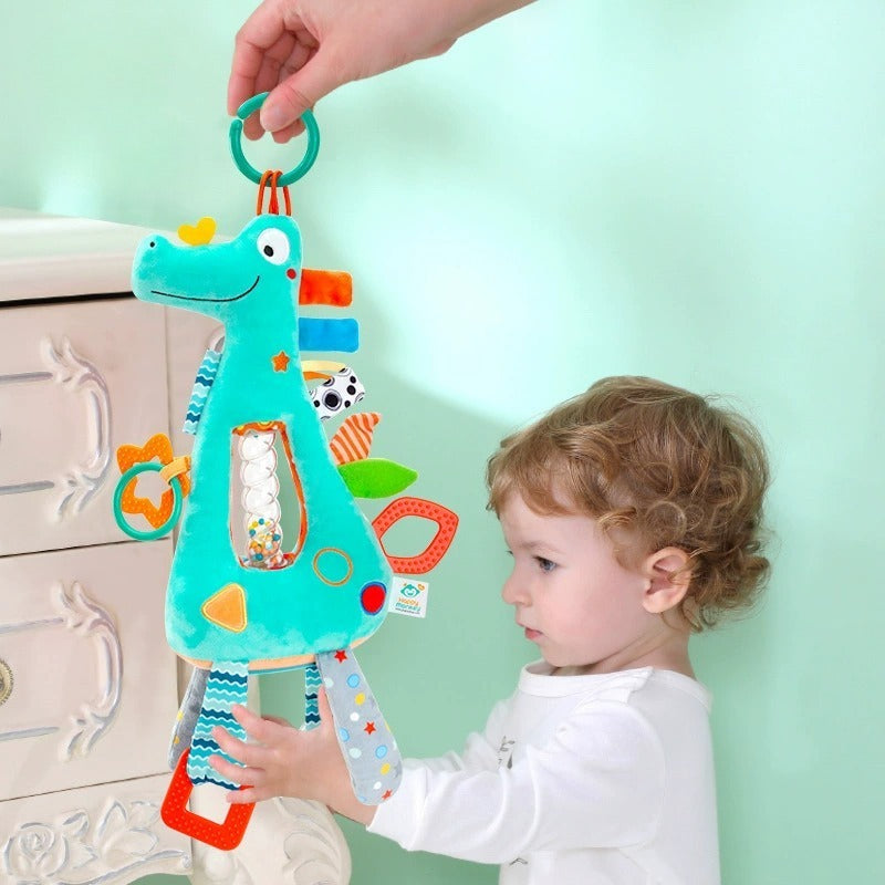 Animal Activity Rattle Plush for Babies